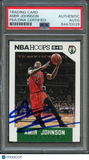 2015-16 NBA Hoops #95 Amir Johnson Signed Card AUTO PSA Slabbed Celtics