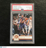 2016-17 Panini Excalibur #171 Derrick Favors Signed Card AUTO PSA Slabbed Jazz