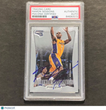 2012-13 Panini Prizm #58 Ramon Sessions Signed AUTO PSA Slabbed Bobcats