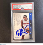 2012-13 Panini Prestige #153 Brandon Knight Signed Card AUTO PSA Slabbed Pistons