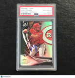 2016 Bowman Platinum Next Generation #NG8 Jose Peraza Signed Card PSA Slabbed Au
