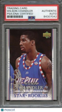 2007-08 Upper Deck First Edition #223 Wilson Chandler Signed Card AUTO PSA Slabb