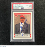 2006-07 Topps Basketball #257 Thabo Sefolosha Signed Card Auto PSA/DNA Slabbed R