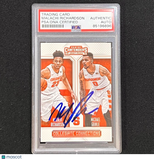 2016-17 Contenders Collegiate Connections #20 Malachi Richardson Signed Card AUT