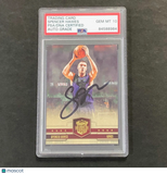 2009-10 Panini Court Kings #35 Spencer Hawes Signed Card AUTO 10 PSA/DNA Slabbed