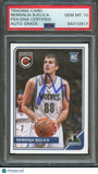 2015-16 Panini Complete #307 Nemanja Bjelica Signed Card AUTO 10 PSA/DNA Slabbed