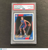 2016-17 Panini Hoops #275 Henry Ellenson Signed Card Auto PSA Slabbed Pistons