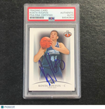 2008-09 Topps Hardwood #121 Kosta Koufos signed Card Auto PSA Slabbed RC Kings
