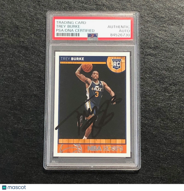 2013-14 NBA Hoops #269 Trey Burke Signed Card Auto PSA Slabbed Jazz