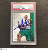 2012-13 Panini Prestige #221 Jared SullingerSigned Card Auto PSA Slabbed Celtics