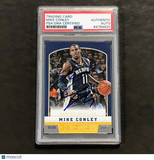 2012-13 Panini Basketball #120 Mike Conley signed Auto Card PSA/DNA Slabbed Griz