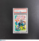 2011 Topps #384 Jake Long Signed Card PSA Slabbed Dolphins