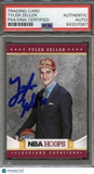 2012-13 NBA Hoops #289 Tyler Zeller Signed Card AUTO PSA Slabbed RC Rookie