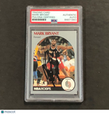 1990-91 NBA Hoops #243 Mark Bryant Signed Card PSA/DNA Slabbed Blazers