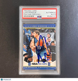 2012-13 NBA Hoops #117 Luke Ridnour Signed Card AUTO PSA Slabbed Timberwolves
