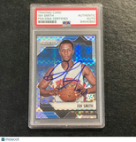 2016-17 Panini Prizm Checkerboard #207 Ish Smith Signed Card AUTO PSA Slabbed Pi