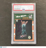 2016-17 Panini Donruss #160 THON MAKER Signed Card AUTO PSA/DNA Slabbed RC Bucks