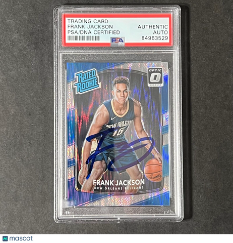2017-18 Panini Donruss Optic #170 Frank Jackson Signed Card AUTO PSA Slabbed Pel
