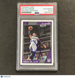 2016-17 NBA Hoops #199 Ben McLemore Signed Card AUTO PSA Slabbed Kings