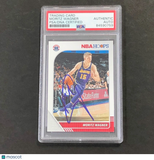 2019-20 NBA Hoops #276 Moritz Wagner Signed Card AUTO PSA Slabbed Wizards