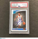 2018-19 Donruss Rated Rookie #175 Allonzo Trier Signed Card AUTO PSA Slabbed RC