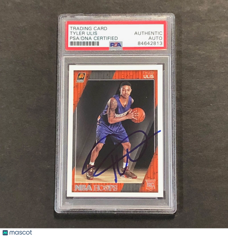 2016-17 Panini NBA Hoops #290 Tyler Ulis Signed Card AUTO PSA Slabbed Suns
