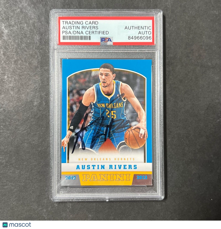 2012-13 Panini #261 Austin Rivers Signed Card AUTO PSA Slabbed RC Hornets