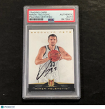 2012-13 Panini Momentum #26 Mirza Teletovic Signed Card AUTO PSA Slabbed Nets