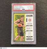 2017-18 Panini Contenders #49 Ersan Ilyasova Signed Card AUTO PSA Slabbed Hawks