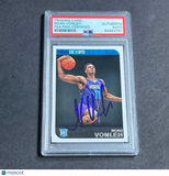2014-15 NBA Hoops #269 Noah Vonleh Signed Card AUTO PSA/DNA Slabbed RC