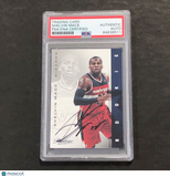 2012-13 Panini Prestige #193 Shelvin Mack Signed Card AUTO PSA Slabbed Wizards