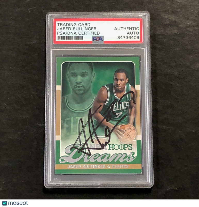 2013-14 Panini Hoops #6 Jared Sullinger Signed Card AUTO PSA/DNA Slabbed Celtics