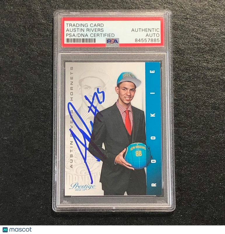 2012-13 Panini Prestige#202 Austin Rivers Signed Card Auto PSA Slabbed Hornets