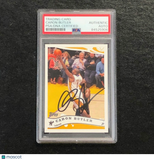 2005-06 Topps Basketball #32 Caron Butler Signed Card AUTO PSA Slabbed Lakers