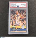 2010-11 Panini #107 George Hill Signed Card Auto PSA Slabbed Spurs