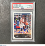 2014-15 Panini NBA Hoops #249 Tyreke Evans Signed Card AUTO PSA Slabbed Pelicans
