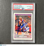 2006-07 Topps #179 John Salmons Signed Card AUTO PSA/DNA Slabbed Kings