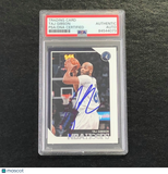 2018-19 NBA Hoops #200 Taj Gibson Signed Card AUTO PSA Slabbed Timberwolves