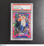 2018-19 Panini Prizm #81 Dwight Powell Card AUTO PSA Slabbed Mavericks