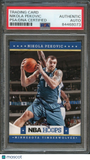 2012-13 NBA Hoops #119 Nikola Pekovic Signed Card AUTO PSA Slabbed Timberwolves