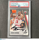 2010-11 Panini #38 Ronnie Brewer Signed Card Auto PSA Slabbed Bulls