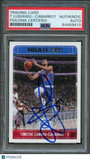 2017-18 NBA Hoops #5 Timothe Luwawu-Cabarrot Signed Card AUTO PSA Slabbed 76ers
