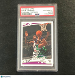 2005-06 Topps #219 ERICK DAMPIER Signed Card AUTO PSA Slabbed Dallas Mavericks