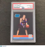 2010-11 Panini Donuss #243 Luke Babbitt Signed Card AUTO PSA Slabbed Portland Tr