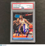 2010 DONRUSS RATED ROOKIE #239 XAVIER HENRY Signed Card AUTO PSA Slabbed RC Griz
