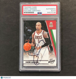 2010-11 Panini Season Update #64 Drew Gooden Signed Card AUTO PSA/DNA Slabbed Bu