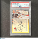 2000 Fleer Dion Glover Signed Card PSA Slabbed Hawks