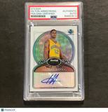 2006-07 Bowman Sterling #77 Hilton Armstrong Signed Card Auto PSA Slabbed Hornets