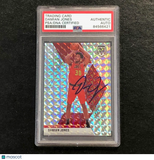 2019-20 Panini Mosaic #34 Damian Jones Signed Card AUTO PSA/DNA Slabbed Hawks