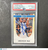 2012 Panini NBA Hoops #179 Jameer Nelson Signed Card AUTO PSA Slabbed Magic